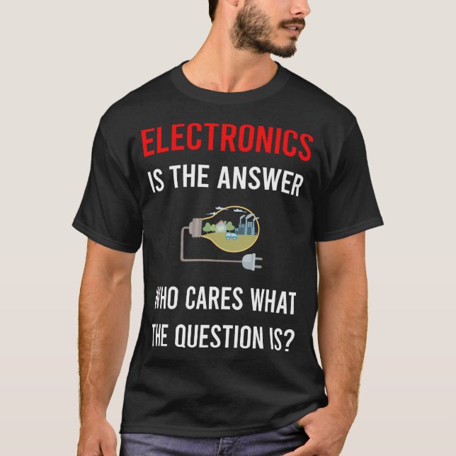 The Answer Electronics T-Shirt (Front)