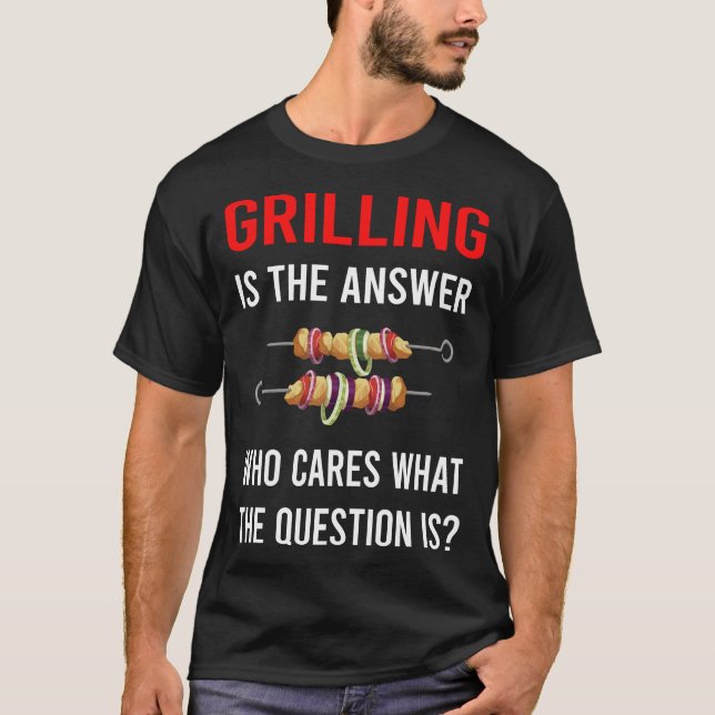 The Answer Grilling T-Shirt (Front)