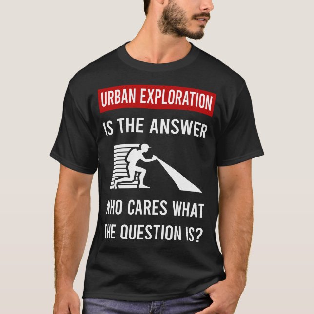 The Answer Urban Exploration T-Shirt (Front)