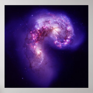 The Antennae Galaxies Poster