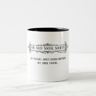 The Anti-Social Society - A MisterP Mug