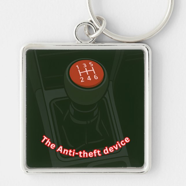 The Anti-Theft Device Key Ring (Front)