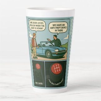 The Anti-Theft Device (Stick Shift) Latte Mug
