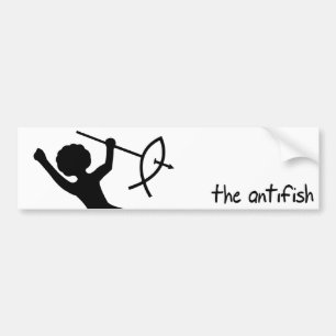 The Antifish - Bumper Sticker