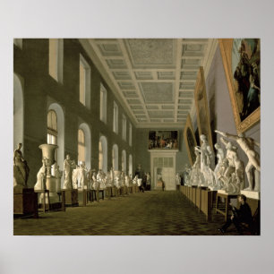 The Antiquities Gallery of Academy of Fine Poster
