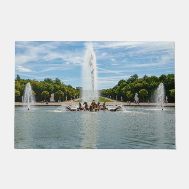 The Apollo Fountain in the gardens of Versailles Doormat (Front)