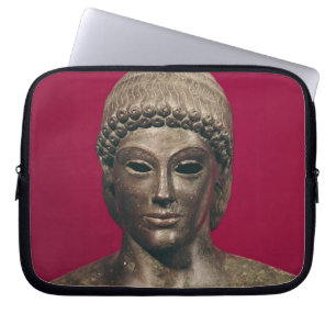 The Apollo of Piombino, head of the statue, found Laptop Sleeve