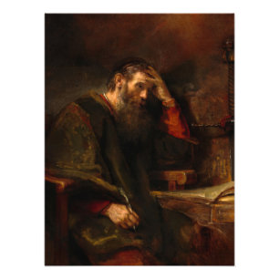 The Apostle Paul by Rembrandt van Rijn Photo Print