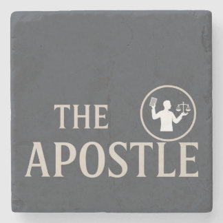 The Apostle – Square Stone Coasters (Set of 4 – Tr