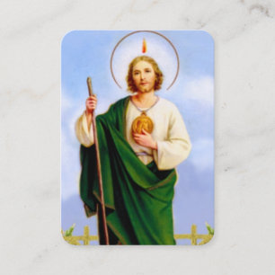 The Apostle St Jude Thaddeus Prayer Card