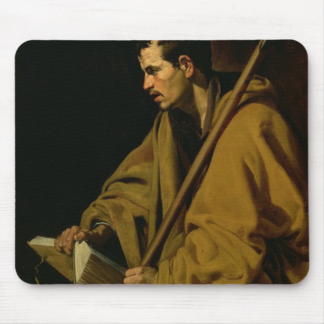 The Apostle St. Thomas, c.1619-20 Mouse Pad (Front)
