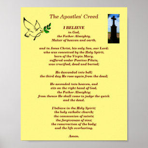 The Apostles' Creed Poster