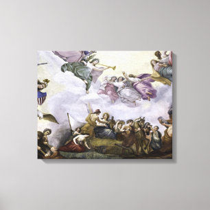 The Apotheosis of George Washington - Agriculture Canvas Print