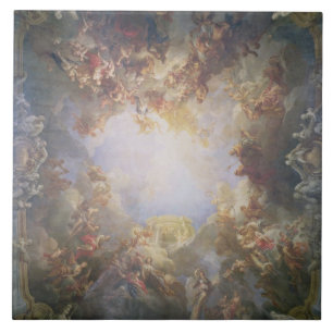 The Apotheosis of Hercules, from the ceiling of Th Ceramic Tile