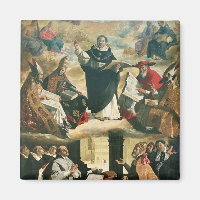 The Apotheosis of St. Thomas Aquinas, 1631 Magnet (Front)