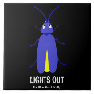The Appalacian Lightning Bug Ceramic Tile