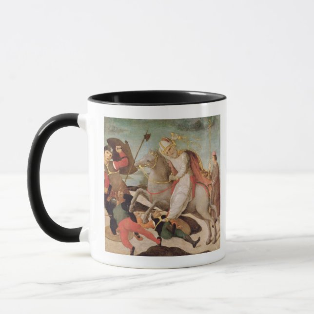 The Apparition of St. Ambrose Mug (Left)