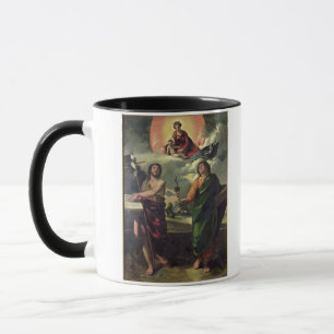 The Apparition of the Virgin to the Saints John th Mug