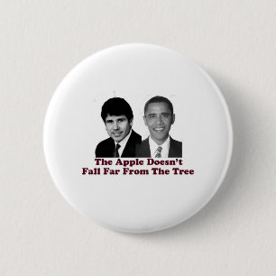 The Apple Doesn't Fall Far From the Tree 6 Cm Round Badge