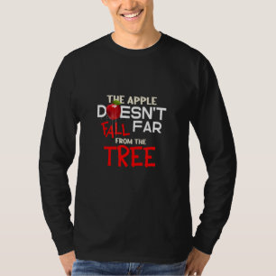 The Apple Doesn't Fall Far From The Tree Apple Pic T-Shirt