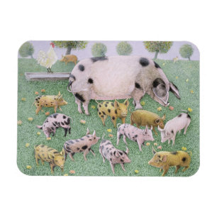 The Apple Feast Magnet