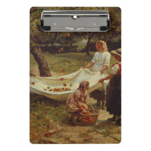 The Apple Gatherers, 1880 Mini Clipboard