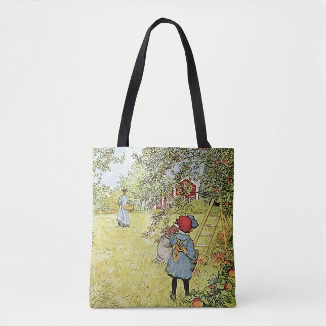 The Apple Harvest Tote Bag (Front)