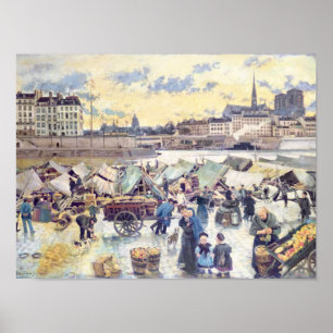 The Apple Market Poster