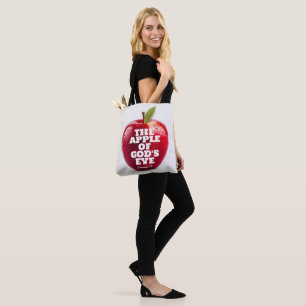 The Apple Of God's Eye White Tote Bag