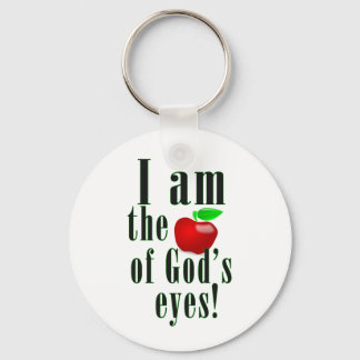 The Apple of God's eyes Key Ring