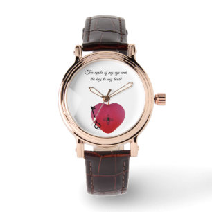 The apple of my eye and the key to my heart watch