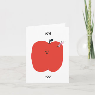 The Apple of My Eye | Valentine's Day Card