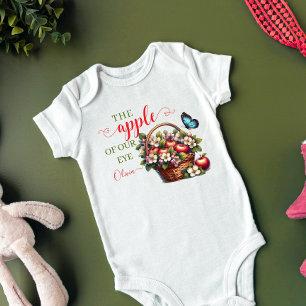 The apple of our eye baby bodysuit