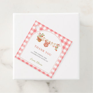 The Apple of Our Eye Baby Shower Favour Tags