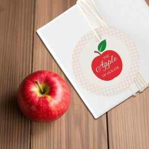 The Apple Of Our Eye Baby Shower Favour Tags