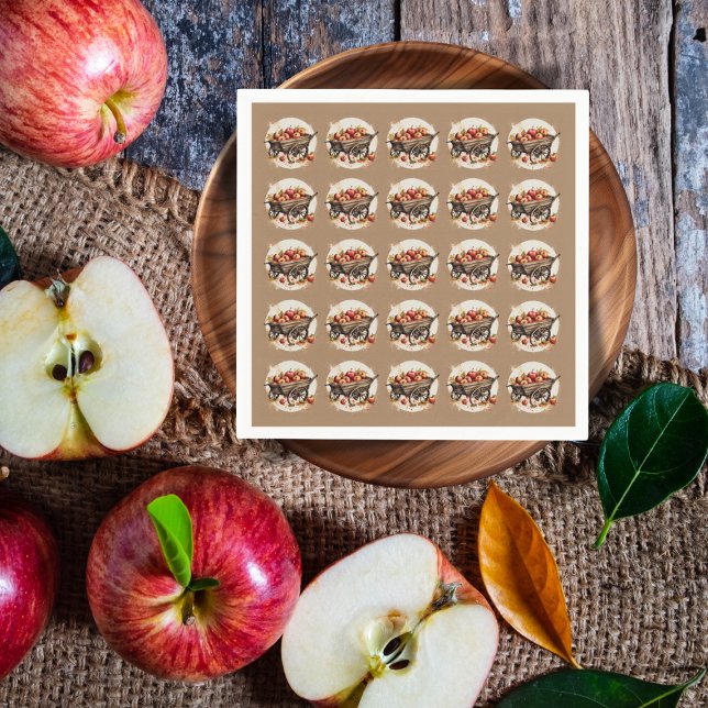 The Apple Of Our Eye Baby Shower Napkin (Creator Uploaded)