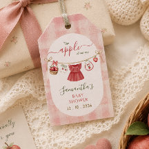 The Apple Of Our Eye clothesline dusty rose