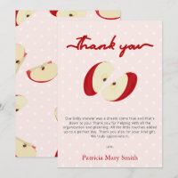 The Apple of our Eye Fall Baby Shower