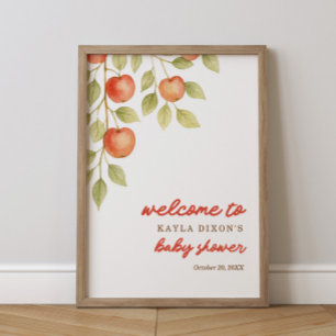 The Apple of our Eye Fall Welcome Sign