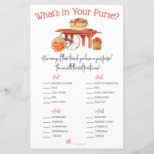 The Apple of our Eye What's in Your Purse? Game