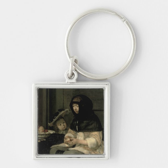 The Apple Peeler, 1660 Key Ring (Front)