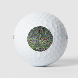 The Apple Tree (by Gustav Klimt) Golf Balls