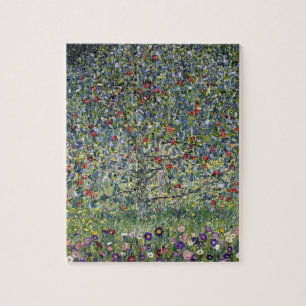 The Apple Tree (by Gustav Klimt) Jigsaw Puzzle
