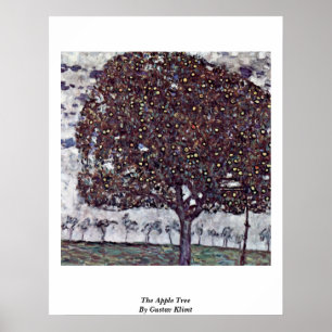 The Apple Tree By Gustav Klimt Poster