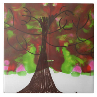 The Apple Tree Ceramic Tile