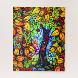The Apple Tree Surreal Digital Art Jigsaw Puzzle