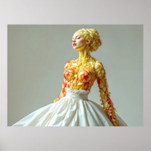 The Apple Woman – Fruit as Art Poster
