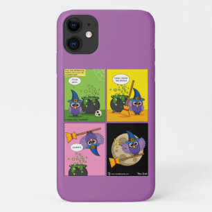 The Apprentice Wizard - Cleaning Comic iPhone 11 Case