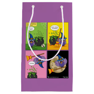 The Apprentice Wizard - Cleaning Comic Small Gift Bag