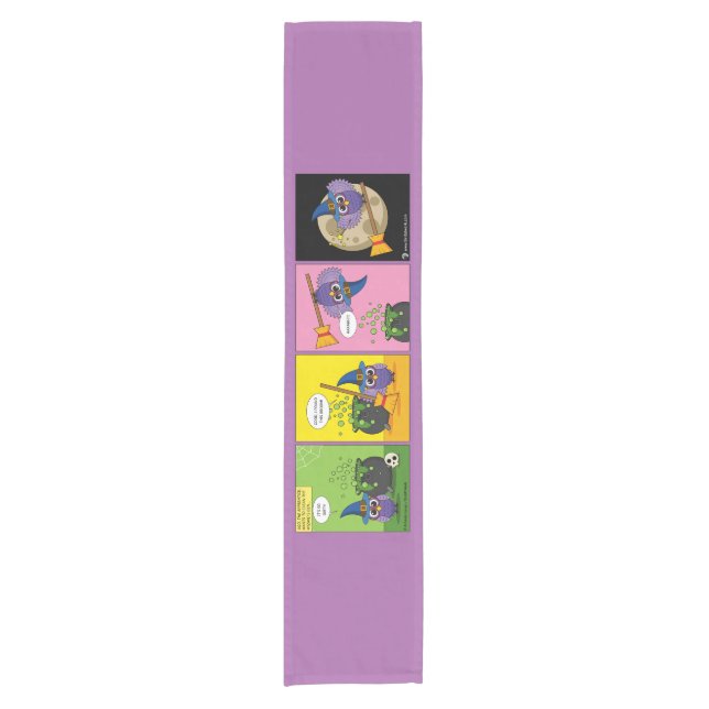 The Apprentice Wizard - Cleaning Short Table Runner (Front)